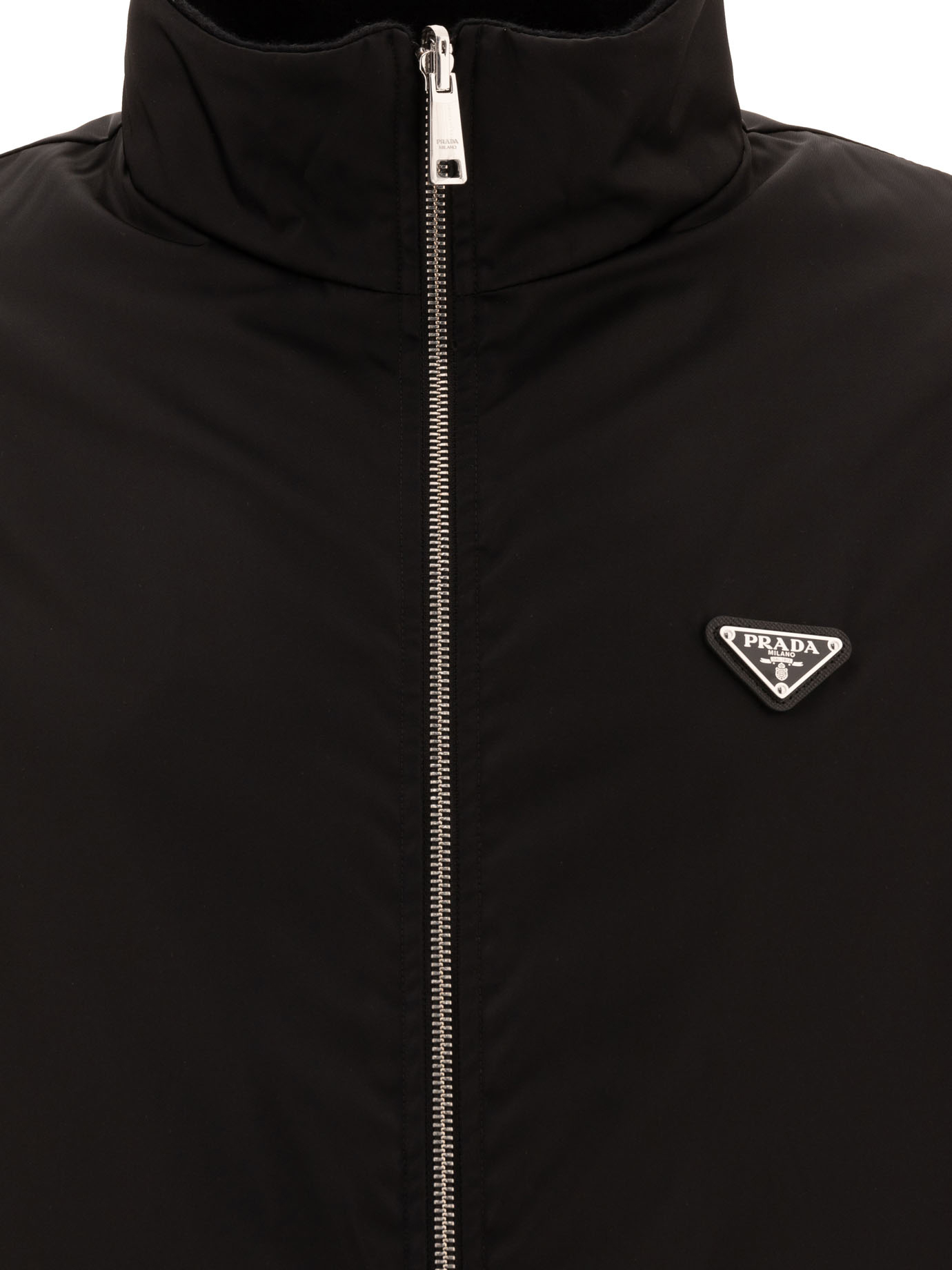 PRADA Black   Reversible cashmere jacket